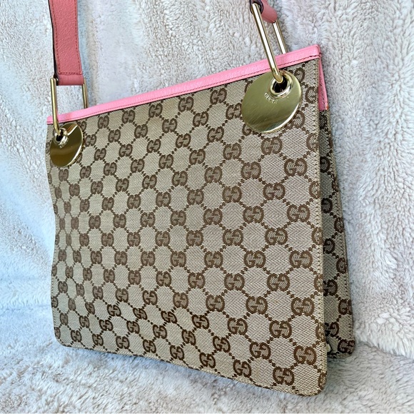 Gucci GG Monogram Eclipse Crossbody Messenger Bag - Picture 8 of 17